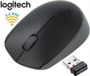 Logitech M171 Wireless Mouse - Advanced Optical Tracking Sensor, 3 Button with Scroll Wheel, 1,000 dpi , Nano Receiver, Up to 10 metres Range , USB interface-Black , Retail Box , 1 year Limited warranty