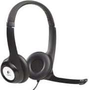 Logitech H390 Stereo headset with rotating mic , adjustable behind-the-head design , with NCAT , inline volume and mute control - USB , Retail Box , 1 year Limit warranty