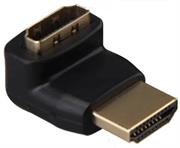 UniQue HDMI Male To Female 90 Degree Adaptor- Compact And Lightweight, Widely Compatible With Various HDMI Devices, Interface: 1x HDMI Male To 1x Female HDMI, Retail Box, Limited Lifetime Warranty