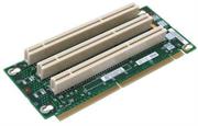 Intel SR2400 2U Full Height PCI-X Riser Card , Three PCI-X slots 66/100MHz Compatible with: Intel® Server Board SE7520JR2, Intel® Server Chassis SR2400/SR2500, Brown Box , EOL Limited Warranty
