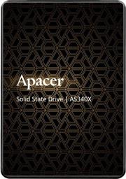 Apacer AS340X 480GB 2.5" SATA III Internal Solid State Drive, Retail Box, Limited 3 Year Warranty