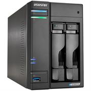 Asustor Lockerstor 2 2 Bay NAS No Hard Drive - Intel Celeron J4125 64-bit Quad Core 2.0GHz (with Turbo Boost up to 2.70GHz) CPU, Integrated Memory 4GB SO-DIMM DDR4 Pre-installed, Total Memory Slots 2, Memory expandable up to 8GB (2 x 4GB), Note: Support mixed capacity, 8GB eMMC Storage, HDD 2 x SATA3 6Gb/s; 3.5"/2.5" HDD/SSD, Maximum Internal Raw Capacity: 36 TB (18 TB HDD X 2, Capacity may vary by RAID types), Maximum Drive Bays with Expansion Unit 14, Maximum Raw Capacity with Expansion Units 252 TB (18 TB HDD X 14, Capacity may vary by RAID types), USB 3.2 Gen 1 x3, 2.5 Gigabit Ethernet x 2 (2.5G/1G/100M), HDMI 2.0a x1, System Fan 70mm x 1, Power Supply Unit Adapter 65W x1, Input Power Voltage 100V to 240V AC, Retail Box, 1 year warranty