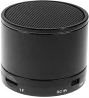Geeko Mini Rechargeable Bluetooth Speaker- Bluetooth Version V2.1-Built-in 520mAh lithium Battery, Operating Range up to 10m, Total Power 3W, FM Radio Mode, USB Playback Port, MicroSD Card Slot, Micro USB Charging Port- Midnight Black , Retail Box , 1 year Limited Warranty