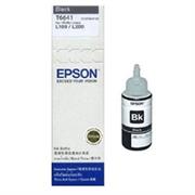 Epson T6641 Black Ink Bottle 70ml For L110 L300 L210 L355 L550, Retail Box , No Warranty
