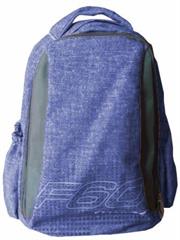 Macaroni Laureate Universal Student Backpack-Lightweight ,Padded shoulder straps and Back,Dual Main zippered compartments,Padded Top Grip Handle,Waterproof Material-Two Tone Blue and Grey