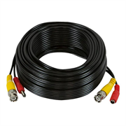 Securnix Siamese Pre-Built Coax cable RG59 30m - Black, Retail box, No Warranty