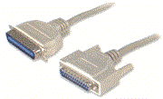 UniQue Parallel Printer Cable-1,5 Metre DB25 Male to C36 Male Centronics Bi-directional- Works with IEEE-1284 Compliant Inkjet, Laser, All-In One Printers And Scanners And Other IEEE-1284 Compliant Peripherals, Retail Box, Limited Lifetime Warranty