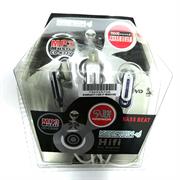 Geeko In Ear Wired Earphones With Volume Control- Hi Fi Sound, Loud Speaker Driver 15mm, Impedance: 32 ohm, Sensitivity: 102dB, Signal Wire 0.9m , Connector: 3.5mm, No Microphone, For Use With MP3, MP4 ,CD Players , Tablet PC’s And Laptops, , Colour Silver and Blue OEM, 1 Year Limited Warranty