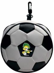 Esquire Official FIFA 2010 Licensed Product CD Wallet ZAKUMI Running Pose:Holds 24 CD or DVD with Zipper and Hook-Purchase as a mémoire of the 2010 Soccer World Cup in South Africa!, Retail Packaged ,