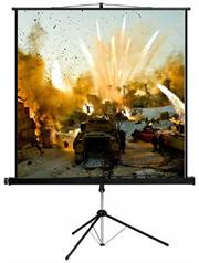 Esquire Tripod Projector Screen - Widescreen format 200x 113, Retail Box , 1 year Limited Warranty