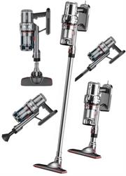 Sokany Electric Upright Dry Vacuum Cleaner Silver- Bagless Design , 1.1 Litre Capacity Transparent Container, 2000w Rated Motor Power, Powerful Suction, Handheld Rod Type Upright Design, 20-40 Mins Cleaning Time, 4 Metre Cable Length, Easy Grip handle, Includes Soft Crevice brush Colour Stainless Steel Silver and Grey, Retail Box 6 Months Warranty