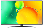 LG NanoCell Series 55 inch UHD ThinQ AI Smart TV - 3840 x 2160 Resolution, Refresh Rate Refresh Rate 60Hz/50Hz, BLU Type Direct, Digital TV Reception (Terrestrial, Cable, Satellite) DVB-T2/C/S2, 3x HDMI Ports, 2x USB, 1 X LAN Port, Built in Wi-Fi 802.11.b/g/n/ac, Stereo 2-way, 2.0 Channel 20W Total, webOS Smart TV, Remote Control, Retail Box , 2 year Limited Warranty