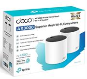 TP-Link DECO X55 2-Pack Home Mesh WiFi 6 System (2 Pack), Retail Box , 2 year Limited Warranty