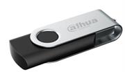 Dahua 64GB USB Flash Drive-USB Interface Ver 2.0 Max Read Speed: 20MB/s, Max Write Speed: 10MB/s, Plug And Play, Small In Size, Easy To Carry Metal Swivel Cover, Colour Black, Retail Box, 1 Year Limited Warranty