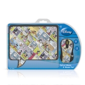 Disney Mickey Mouse & Mouse Pad Gift Set , Retail Packaged ,