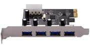 UniQue PCI-e x1 to 4x USB 3.0 Ports Card, Retail Box, Limited Lifetime Warranty
