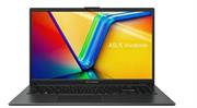 Asus VivoBook GO 15 E1504FA Series Mixed Black Notebook - AMD Ryzen 5 7520U 2.80Ghz Base Frequency with MAX Boost clock up to 4.3Ghz 4MB L3 Cache Processor, 8GB LPDDR5 Memory onboard, 512GB M.2 NVMe PCIe 3.0 SSD, NO optical drive, 15.6" Full HD (1920 x 1080 resolution) OLED Backlit Display, AMD Radeon Graphics, 802.11ac Wireless Lan, Bluetooth, Webcam, 3 Cell Battery, Standard US Keyboard, 1x USB 2.0 Type-A, 1x USB 3.2 Gen 1 Type-A, 1x USB 3.2 Gen 1 Type-C, 1x HDMI 1.4, 1x 3.5mm Combo Audio Jack, 1x DC-in, FingerPrint Reader, 1.9 kg, Microsoft Windows 11 Home 64 bit Edition, Retail Box , 1 year Warranty