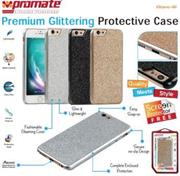Promate Glare-i6 Premium Glittering Protective Case Colour:Gold, Retail Box , 1 Year Warranty