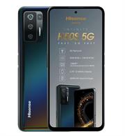 Hisense Infinity H50S Single Sim 5G LTE Smartphone - Octa Core 2.2 GHz Processor, 8GB Ram, 128GB storage, Expandable External Storage Up to 2TB Via MicroSD slot, Single Sim Slot, 6.78 inch Touch Screen TFT Infinity Display, FHD 2340x1080 Resolution, 48MP Rear Camera with Auto Focus, 16MP Single Front Camera, up to 5G LTE, Wi-Fi 802.11 a/b/g/n/ac, Bluetooth 5.0, Type-C USB Interface, GPS, AGPS, Beidou, Galileo, Fingerprint Sensor, Face Unlock, Accelerometer, Fingerprint Sensor, Gyro Sensor, Geomagnetic Sensor, Light Sensor, Virtual Proximity Sensing, Built in Speaker, Li-Polymer Non removable 5000mAh Battery, Android 11 OS, Colour Black, Retail Box, Limited 1 Year Warranty