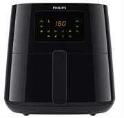 Philips Essential XL Airfryer- Extra Large 6.2 Litre Pan Capacity,1.2 kg Basket Capacity , 2000w Rapid Air Technology Frying Power, 14-In-1 Cooking Functions, Touch Screen With 7 Presets, Timer Control and Automatic Shut-Off, Easy to Clean Dishwasher Safe Detachable Accessories, Colour Black, Retail Box 2 Year Warranty