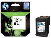 HP 121xl Black Inkjet Cartridge - for use with HP Deskjet D1663, HP Deskjet D2563, HP Deskjet D2663, HP Deskjet D5563, HP Deskjet F2423, HP Deskjet F2483, HP Deskjet F2493, HP Deskjet F4213, HP Deskjet F4275, HP Deskjet F4283, HP Deskjet F4583, HP Envy 110, HP Photosmart C4683, HP Photosmart C4783, Retail Box , No Warranty