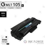 InkPower Generic Samsung MLT-D105L for use with Samsung ML-1915, ML-1910, ML-2525, ML-2580N, ML-2525W, SCX-4600, SCX-4623F, SCX-4623FN, SF-650, SF-650P Toner Cartridge, Retail Box , No Warranty
