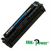 Inkpower Generic Toner for HP125A -CB541A for use with HP CM1312 MFP /CM1312nfi MFP/ CP1210 / CP1215 / CP1217 / CP1510 / CP1515N / Color LaserJet CP1518 NI- Pages Yields up to 1400pgs-Cyan,Retail Box