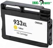InkPower Generic Replacement for 933XL Yellow Ink Cartridge CN056AA -for use with HP OfficeJet 6100 e-Printer, HP OfficeJet 6600 e-All-in-One, HP OfficeJet 6700 Premium, HP OfficeJet 7110 wide format Printer, Retail Box