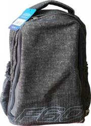 Macaroni Laureate Universal Student Backpack-Lightweight ,Padded shoulder straps and Back,Dual Main zippered compartments,Padded Top Grip Handle,Waterproof Material-Two Tone Black and Grey,Retail Box, 1 year Limited Warranty