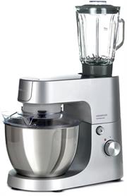 Kenwood Easy HomeBake Stand Mixer with Jug Blender- Powerful 1000w Motor, 6x Speed and Pulse Function, Stainless Steel 5 litre Capacity Bowl , Glass 1.5 Litre Jug Blender, Splash Guard, 1 x K Beater, 1 x Balloon Whisk, 1 x Dough Hook, Must Have For Beginner Bakers, Retail Box 2 Year Warranty, Colour Silver
