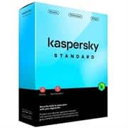 Kaspersky Standard Internet Security Software - 3 devices, 1 Year Subscription, No Media, Retail Packaging, No Warranty on Software