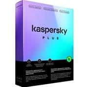 Kaspersky PLUS Security Software - 5 Device, 1 Year Subscription, No Media, Retail Packaging, No Warranty on Software