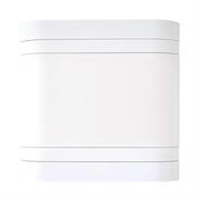 Lesco Cover Strip Blank Cover Plate – Square ,Height: 100mm , Width: 100mm ,Material: Polycarbonate, Colour White, Sold as a Single unit, 3 Months Warranty