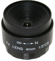 Securnix Lens 4MM FIXED, Retail Box , No Warranty
