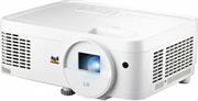 Viewsonic LS510WE 3800 ANSI Lumens WXGA LED Business Projector - 3800 (ANSI Lumens); Contrast Ratio: 3000000:1; Throw Ratio: 1.55-1.70; Throw Distance: 1m-10.98m (100"@3.34m); HDMI: 1, (HDMI 1.4 / HDCP 1.4), Audio-in (3.5mm): 1, Monitor out: 1, Audio-out (3.5mm): 1, Speaker: 2W, USB Type A (Power): 1 (5V/2A), Retail Box , 1 year warranty-3months on Bulb
