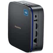 Blackview MP60 Mini Desktop PC - Intel Celeron Processor N5095 Quad Core 2.0Ghz with Turbo Boost up to 2.9Ghz 4MB L3 Cache Processor, 16GB DDR4-3200 Memory, 512GB M.2 2280 SSD, No Optical Drive, 2x USB2.0 Type-A, 2x USB3.0 Type-A, 2x 4K HDMI 1.4b Type A, 1x RJ45 Gigabit Ethernet port, 1x DC Jack, 1x 3.5mm Audio-in/out Jack and 2.4G+5.0G dual band WiFi, Bluetooth 4.2, Microsoft Windows 11 Professional 64 Bit Edition, Retail Box, 1 Year Warranty