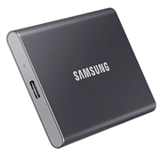 Samsung T7 500GB USB 3.2 Gen.2 External Solid State Drive - Titan Grey, Retail Box, 1 year warranty
