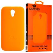 MyWiGo CO4192O Silicon Orange bumper for MyWigo Turia 2 - Orange, Retail Box, Limited 1 Year Warranty