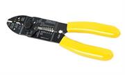 Netix Crimping Tool - Cut strips and crimps RJ-45, RJ-11, Retail Box, 1 Year waranty