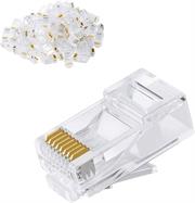 NetiX RJ45 CAT5 Modular Plugs - 100 Pack Packet, Retail Box, No Warranty