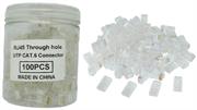 NetiX RJ45 CAT6 Modular Plugs - 100 Pack Tub, Retail Box, No Warranty