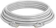 NetiX UTP CAT5E Copper Clad Aluminium Ethernet Patch Cable 3 Metre Cable Length Light Grey-Ready To Use , Moulded RJ45 Connectors, Retail Box, No Warranty