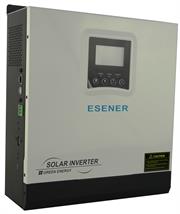 Solarix Esener 3KVA 24VDC 60A Inverter - Pure Sine Wave, Off-Grid Solar Inverter, Max Watt Output 3kW, 60A MPPT Solar Charge Controller, Design To Provide Reliable Power, Retail Box, 1 Year Warranty