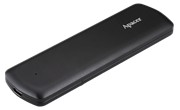 Apacer AS721 250GB External SSD Type-C USB Black(Aluminium) : USB 3.2 Gen 2 SATA / USB-C and backward compatible with USB 2.0; System Supported Windows 10/8.1/8/7, Mac OS 10.6.X or above, Linux Kernel 2.6.X or above; Shock Proof(Shock 1500G/0.5 msec); MTBF 2,000,000 hours., Retail Box, Limited 2 Year Warranty