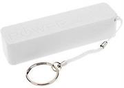 Geeko PowerBar 2600 mAh Universal Power Bank Colour: White -2600mAh rechargeable power bank , Retail Box , 1 year Limited Warranty