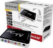Kworld PC to TV Converter:Support video system NTSC / PAL,Support Video Out 480P / 720P / 1080i, Retail Box , 1 year Limited Warranty