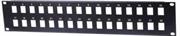Netix 32 Port Blank Patch Panel-CAT5E, Retail Box, 2 year Limited Warranty