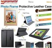 Promate Memo Photo Frame Protective Leather Case for IPad Mini-Cream, Retail Box, 1 Year Warranty