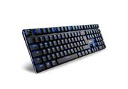 Sharkoon PureWriter Mechanical USB lkeyboard with Nuetral Blue LED illumination - 1000Hz MAX Polling Rate - Blue Switch, Retail Box , 1 Year warranty