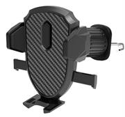 Ezra Mobile Phone Holder With Air Inlet Clip, Shield Shaped Back - 360 degree Omnidirectional Support, Triangular Stabilisation, Single Hand Adjustment, Retail Box , 1 Year Limited Warranty
